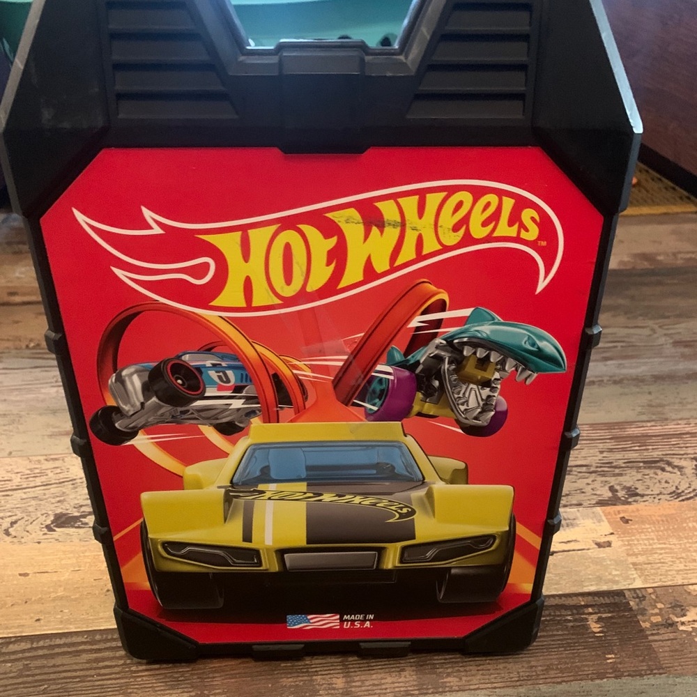 Hot wheel travel case